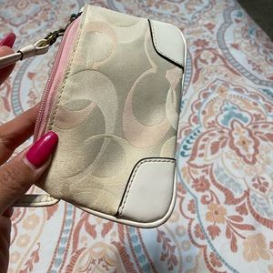 Small Coach wristlet